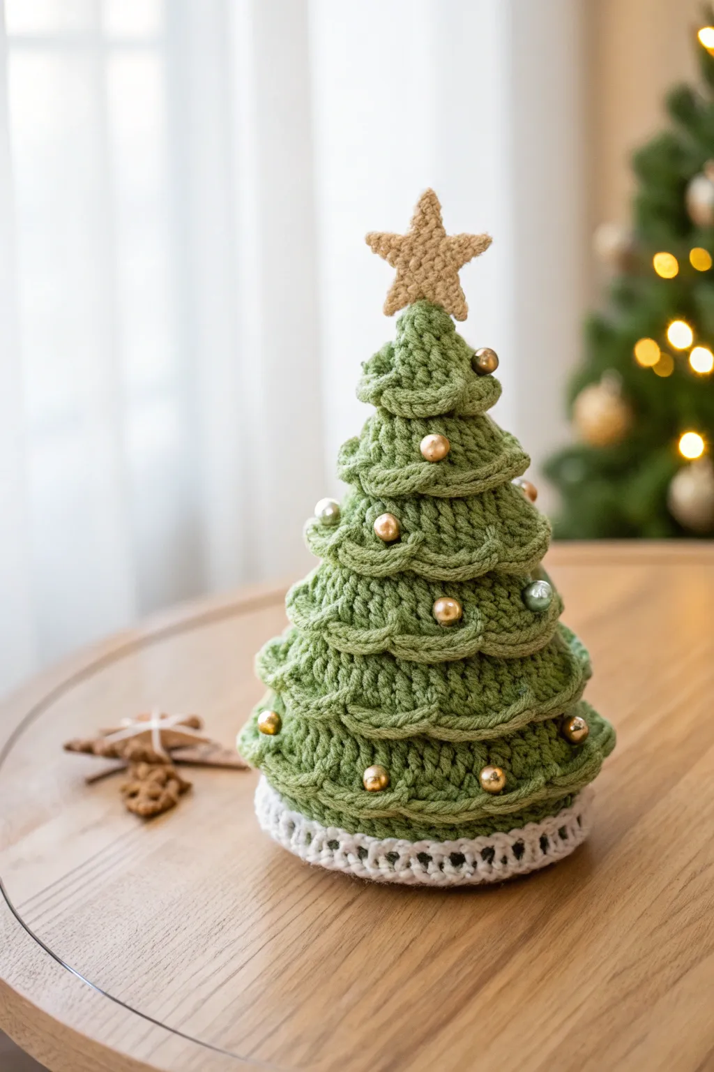 Embrace the charm of the season with these delicate crochet Christmas trees, perfect for adding a handcrafted touch to any space.