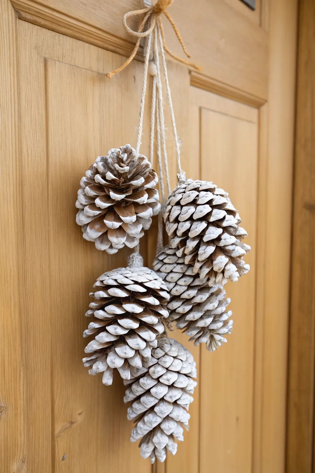 Embrace the festive season with a touch of natural elegance. 🌿✨ #PineconeCharm #ScandiBohoStyle