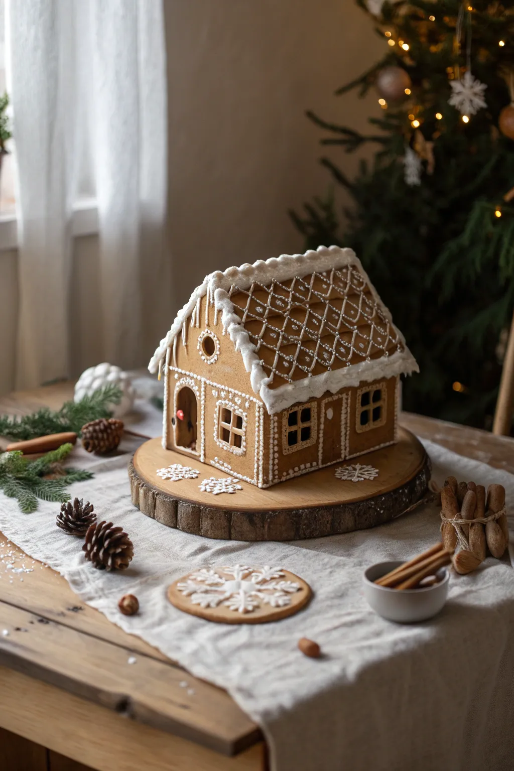 Unveil the secrets of the Gingerbread House Mystery: where craftsmanship meets holiday enchantment.