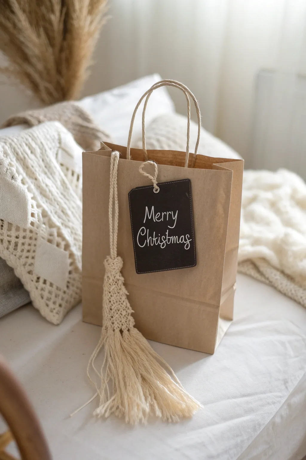 Elevate your gift-giving with chic chalkboard labels—perfect for a personal touch each Christmas.