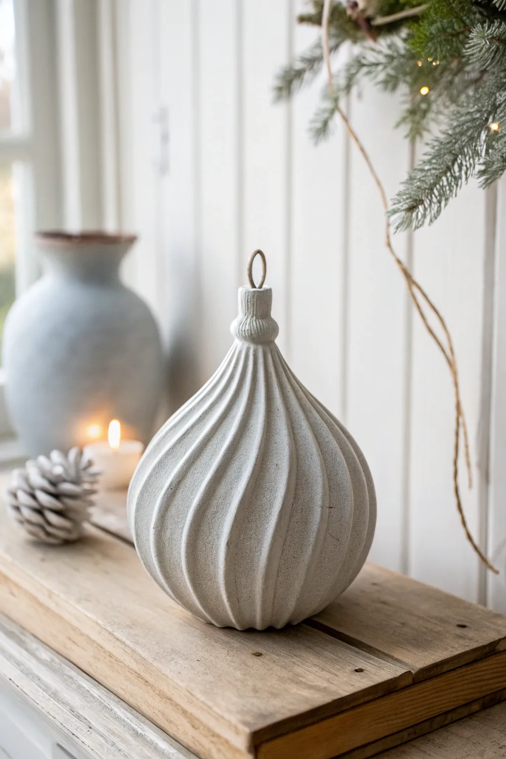 Embrace the beauty of simplicity with these monochrome clay marvels.