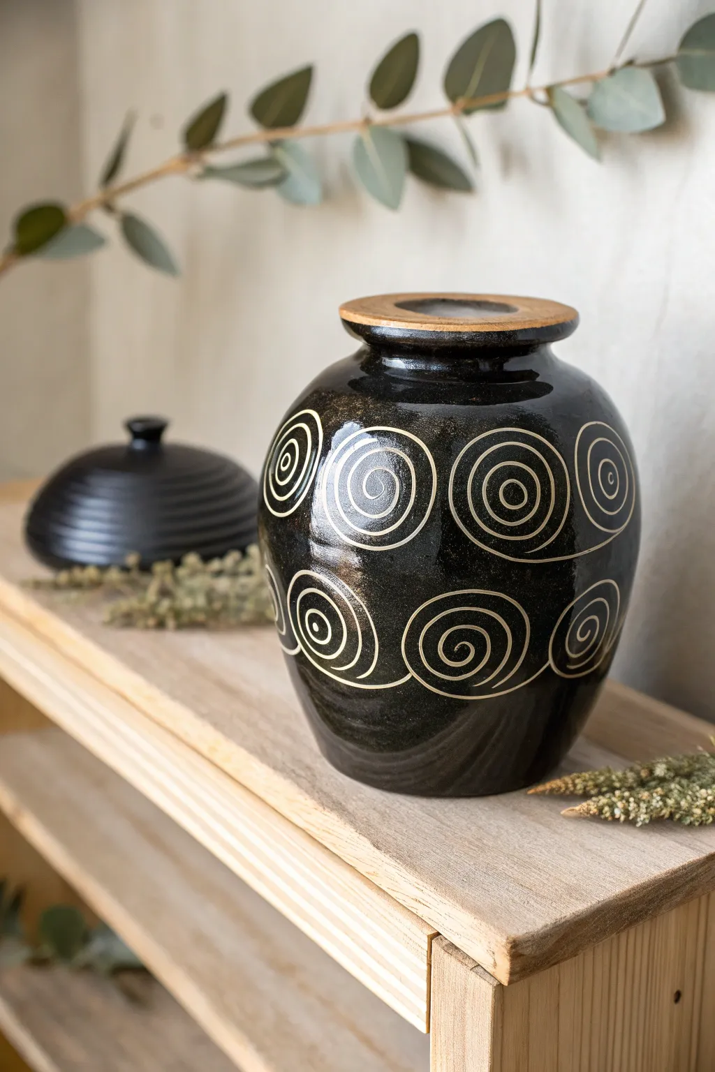 Elegance in simplicity: Elevate your storage with handcrafted coil pot jars.