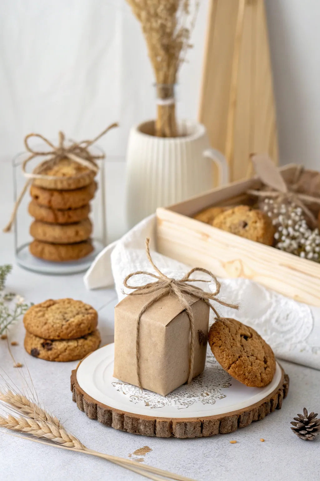 Elevate your cookie booth with sustainable charm. Simple, elegant, and eco-friendly.
