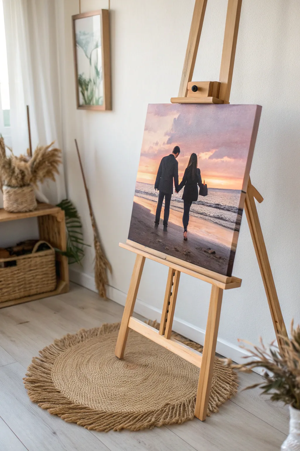 Capture your love story with a brush: Relive cherished moments together on canvas.