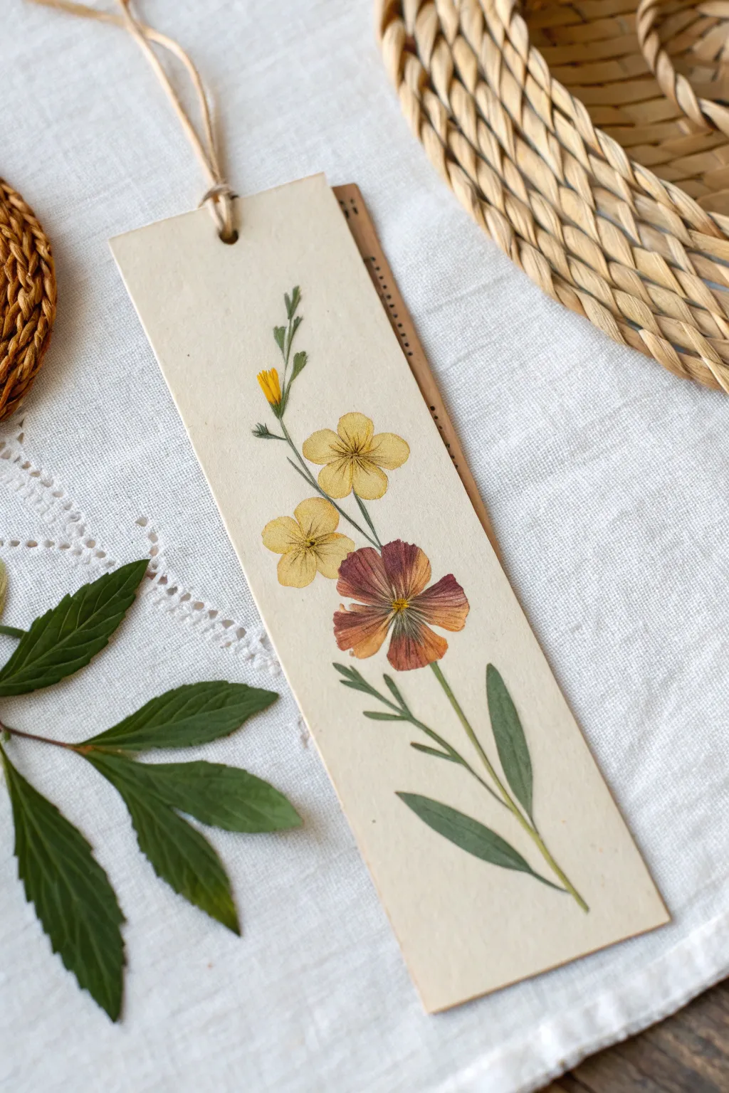 Capture memories with elegance: Create your own pressed flower bookmarks 🌸📚