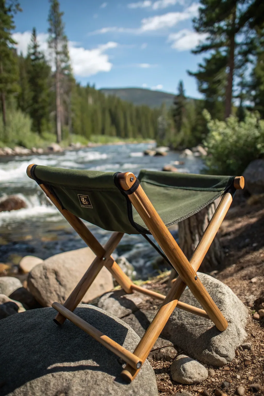 Elevate your outdoor adventures with a handcrafted camping stool – the perfect blend of style and functionality.