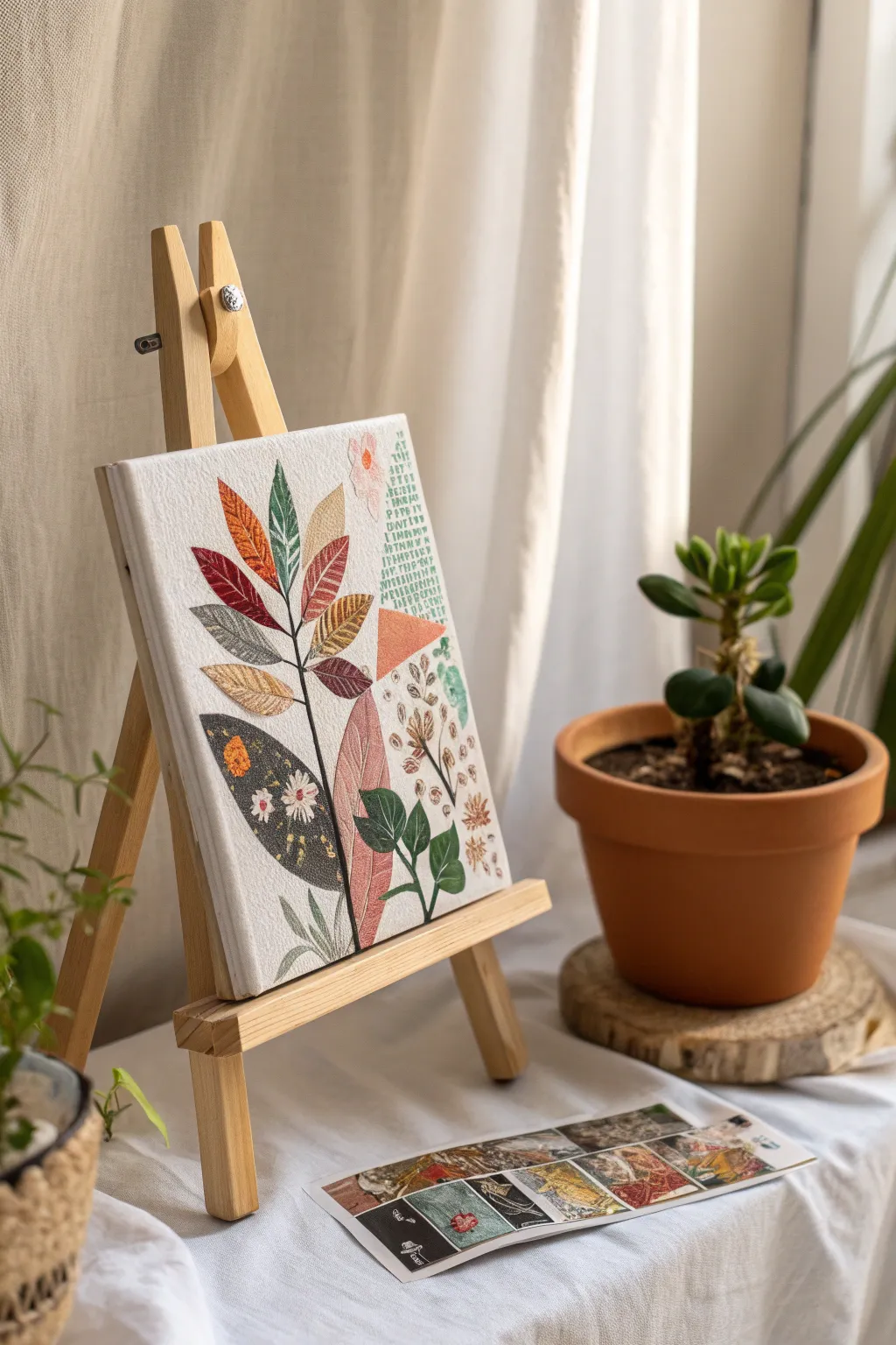 Elevate your space with a personalized touch: Craft your own unique collage canvas!