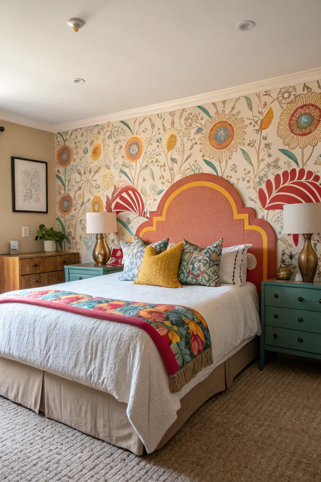 Retro designs bring nostalgia and energy to your bedroom.