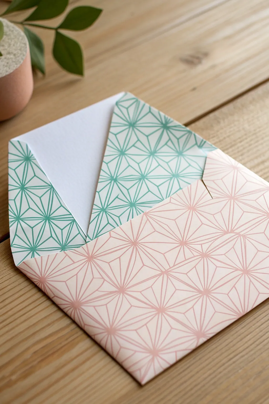 Transform your mail with minimalist geometric elegance. #ScandinavianDesign #BohoChic #Craftsmanship