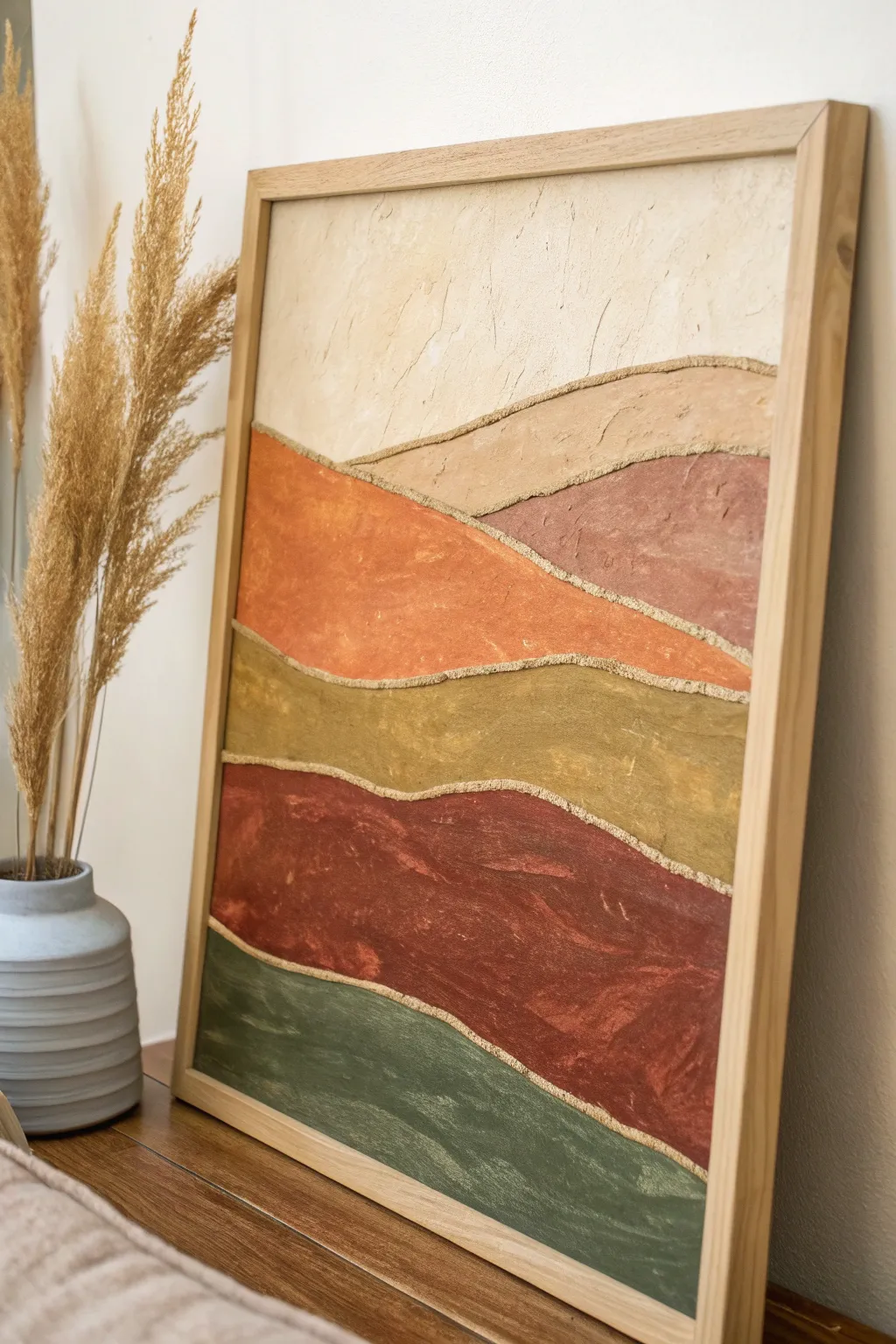 Discover the beauty of desert landscapes with layered earth tones.