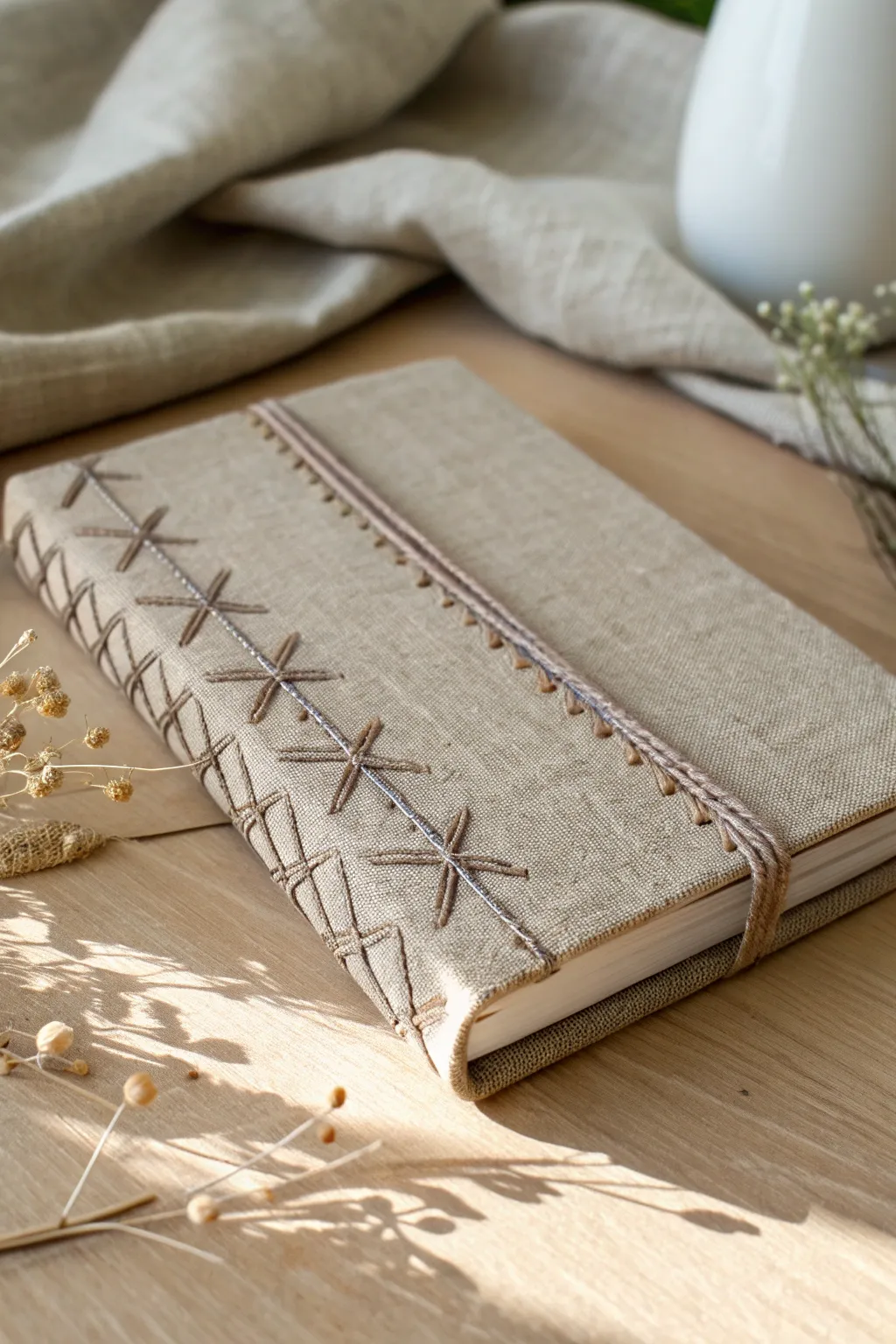 Embrace elegance and durability with exquisite Japanese stitching on your diary.