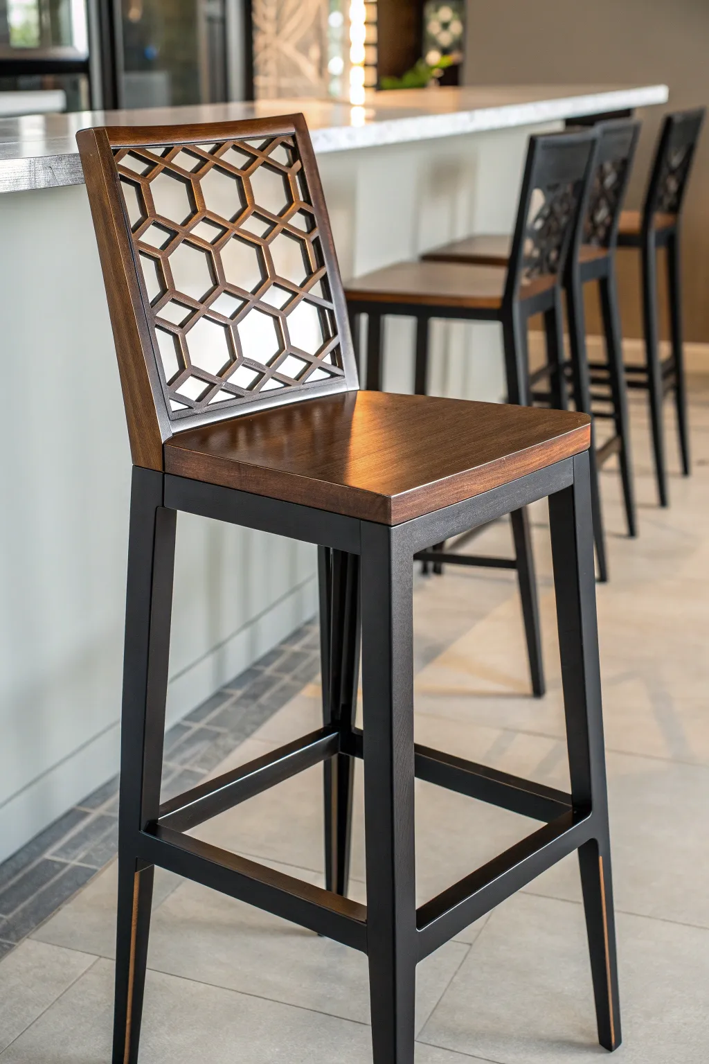 Transform your space with hexagonal elegance—where modern design meets craftsmanship.