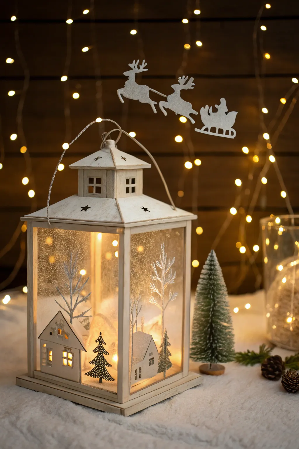 Illuminate your holiday nights with a touch of Scandinavian magic. 🌟 #DIYChristmas #MinimalistDecor