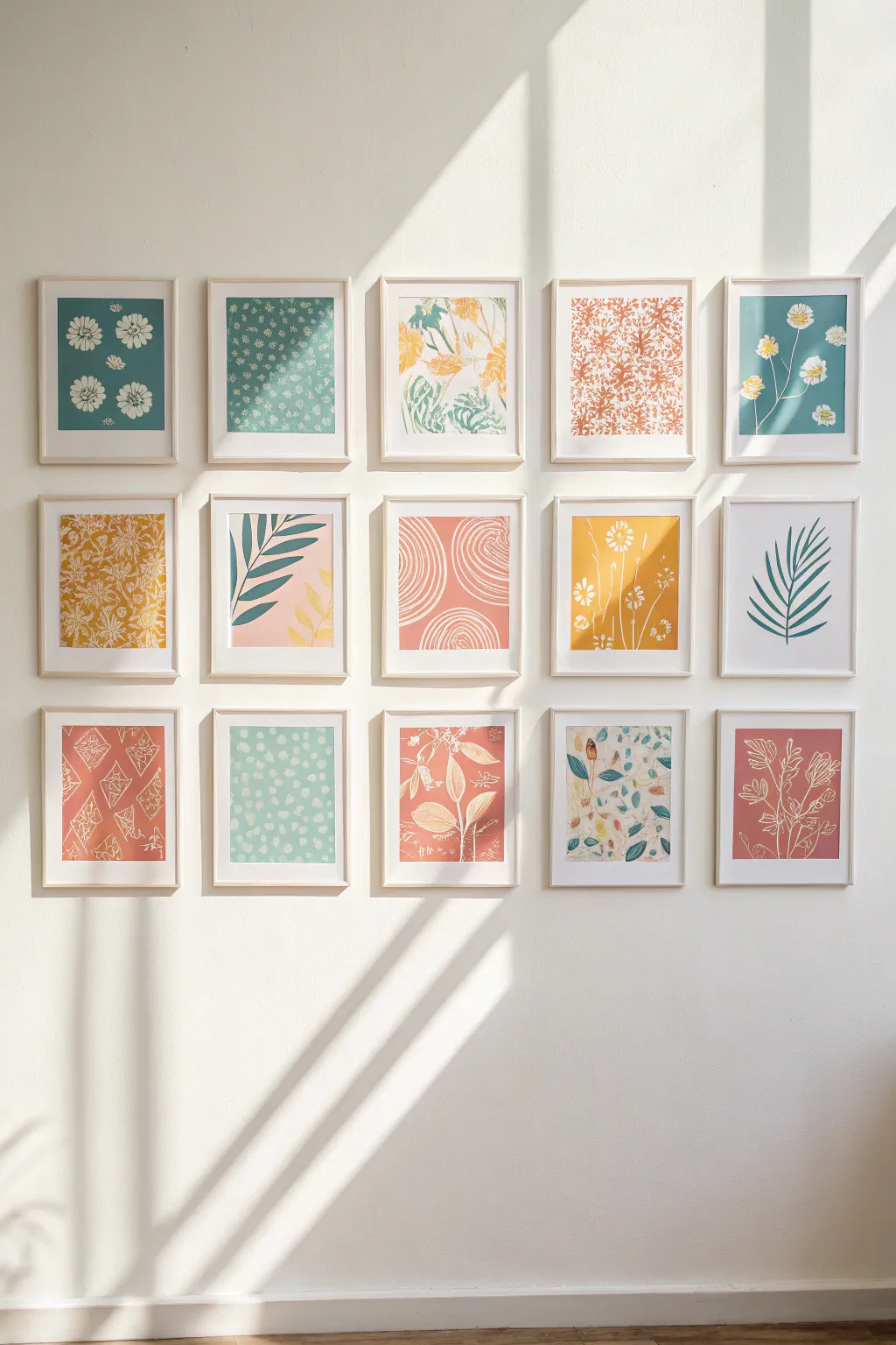 Transform your space with a vibrant and organized DIY collage grid—a perfect blend of Scandinavian minimalism and boho charm. 🌿🎨