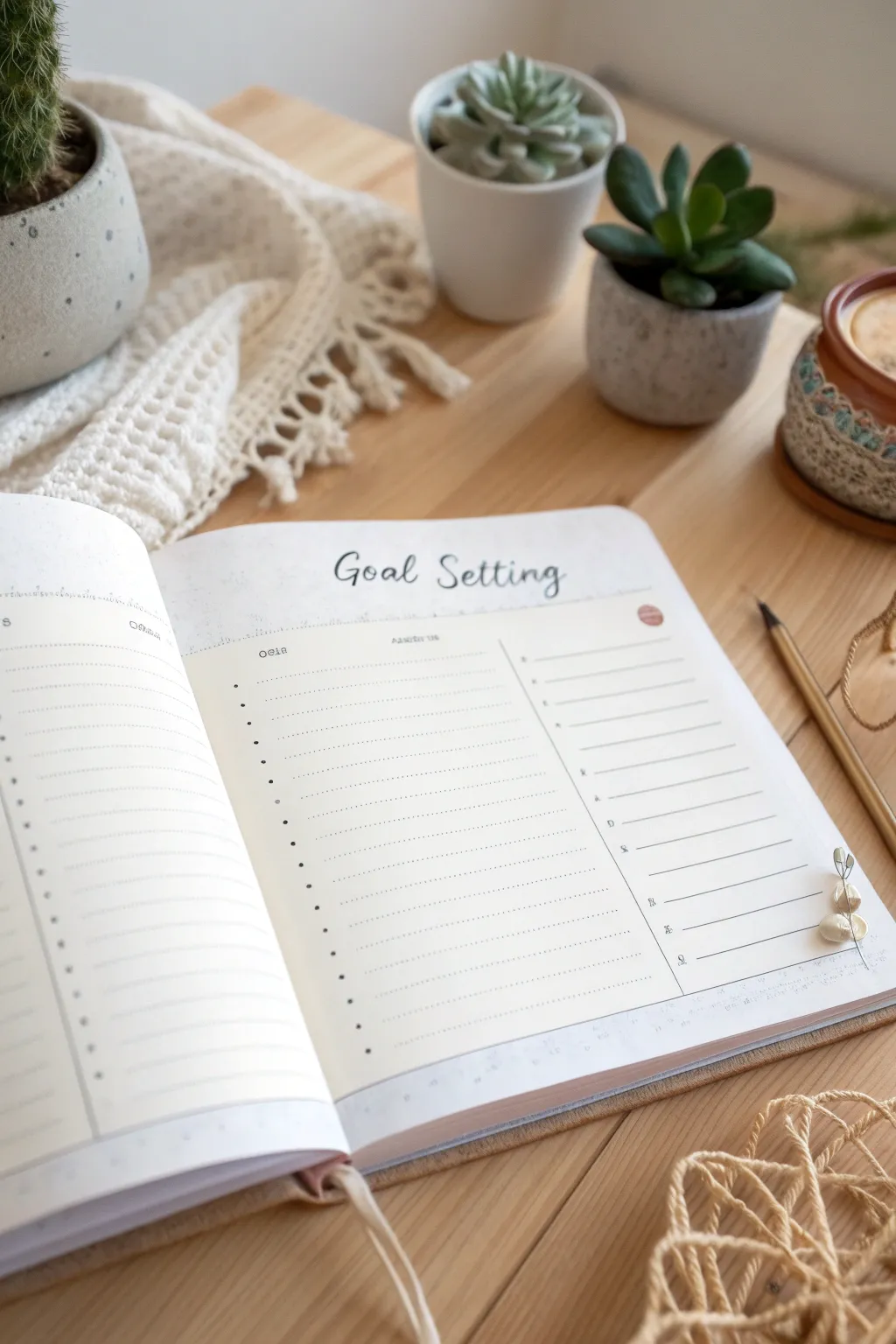 Transform your dreams into actionable steps with our beautifully crafted Goal Setting pages. ✨📝 #PlannerGoals #MinimalistDesign