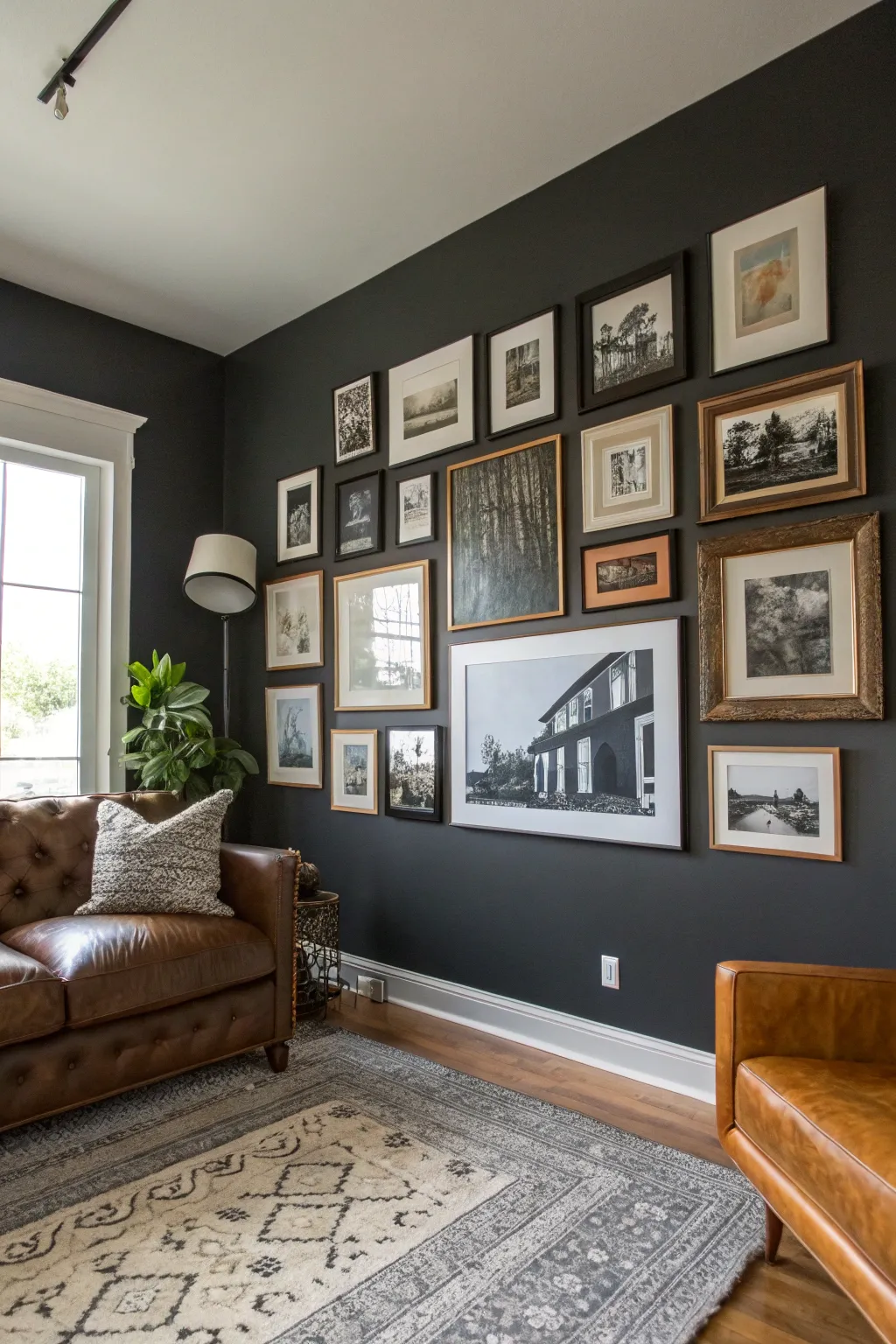 Transform your space with a personalized gallery wall that tells your story.