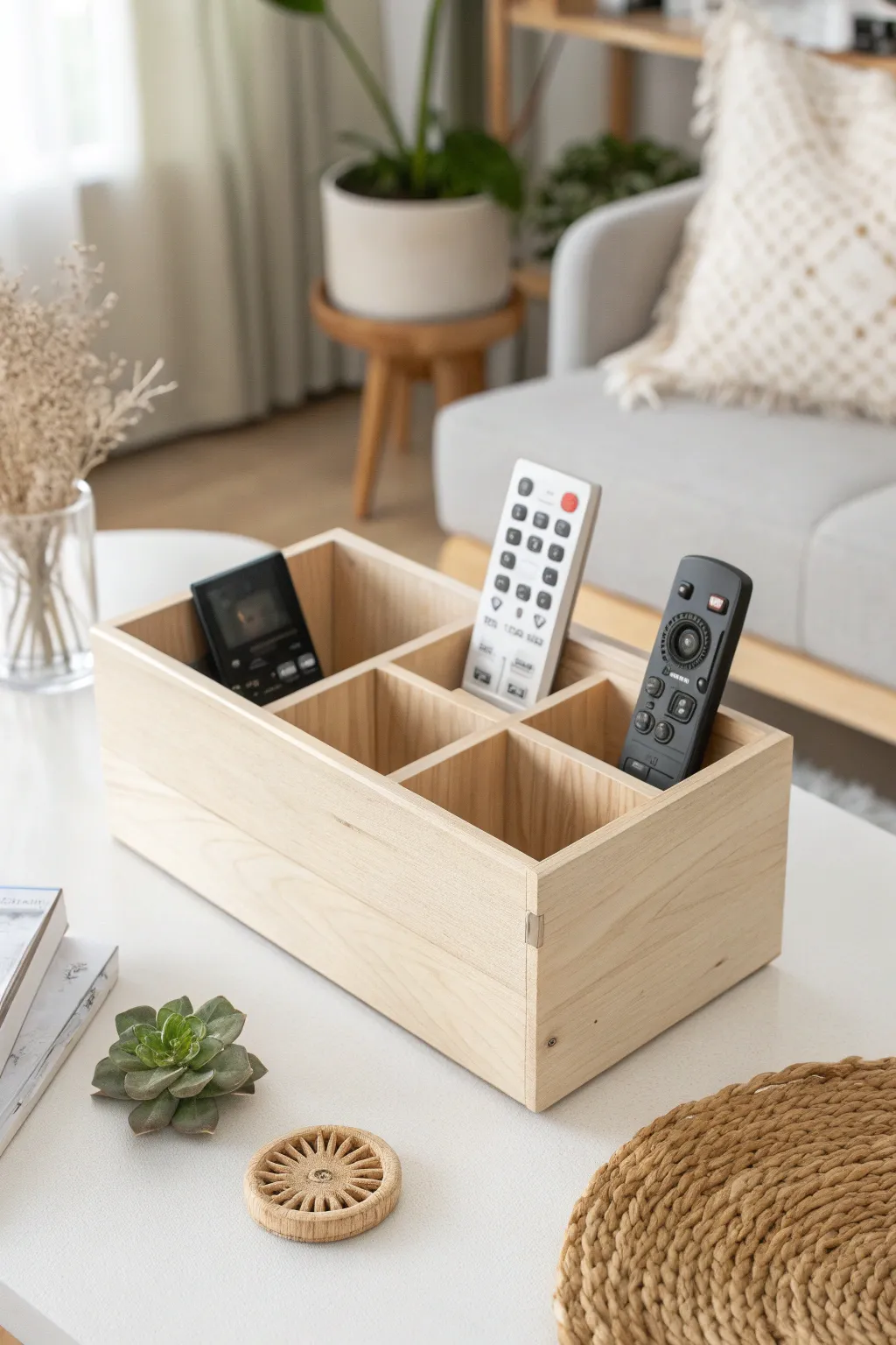 Elevate your organization game with this stylish multi-purpose storage box – where functionality meets minimalist beauty.