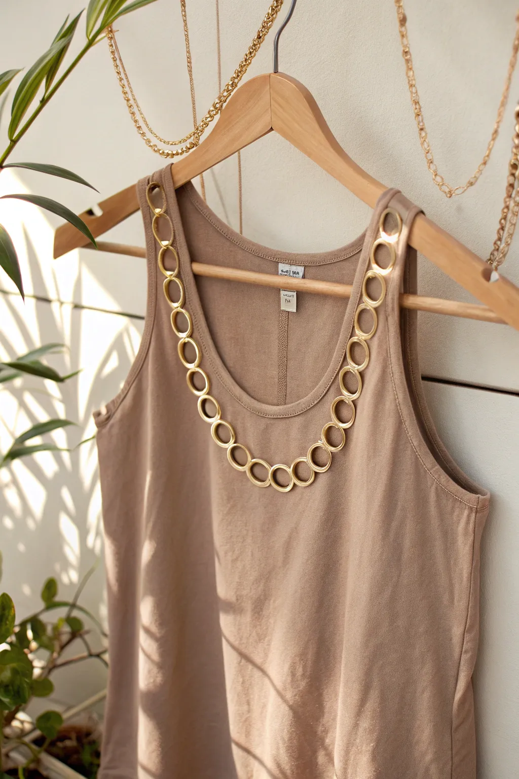 Embrace effortless chic with peek-a-boo shoulders—perfect for showcasing your favorite necklace.