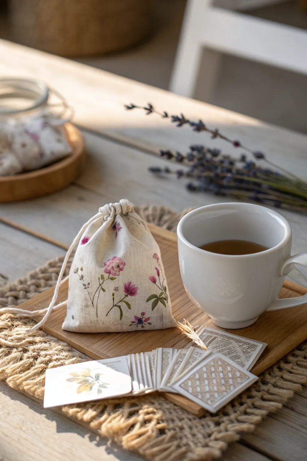 Elevate your tea time with a touch of handcrafted elegance.