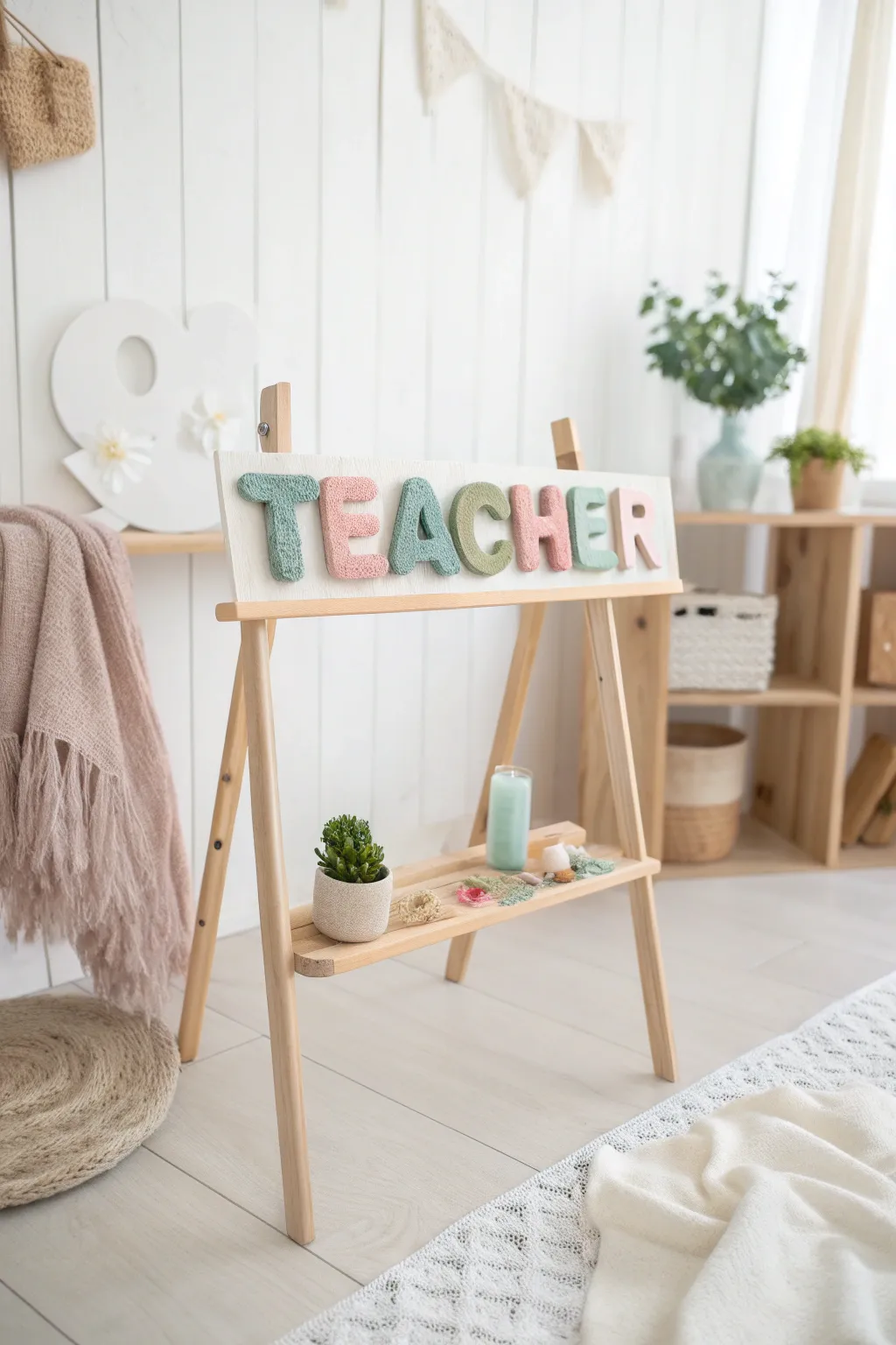 Add a splash of color and creativity to your classroom with this DIY felt fun sign, perfect for the minimalist at heart!