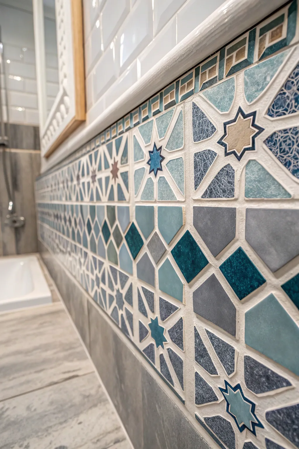 Transform your space with the timeless allure of tile mosaic panels.