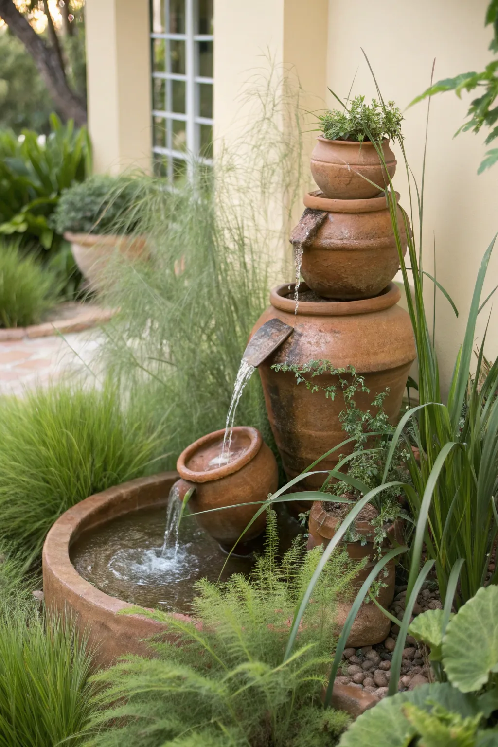 Discover tranquility in your own backyard with this hidden gem fountain.