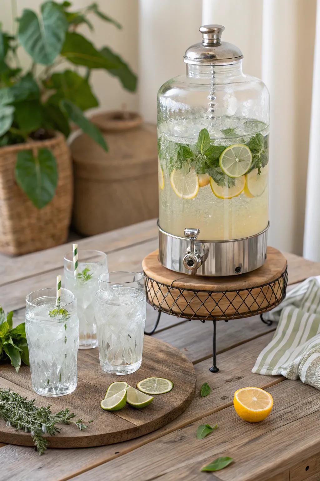 Cheers to love and creativity: Create a stunning DIY signature cocktail station for your wedding!