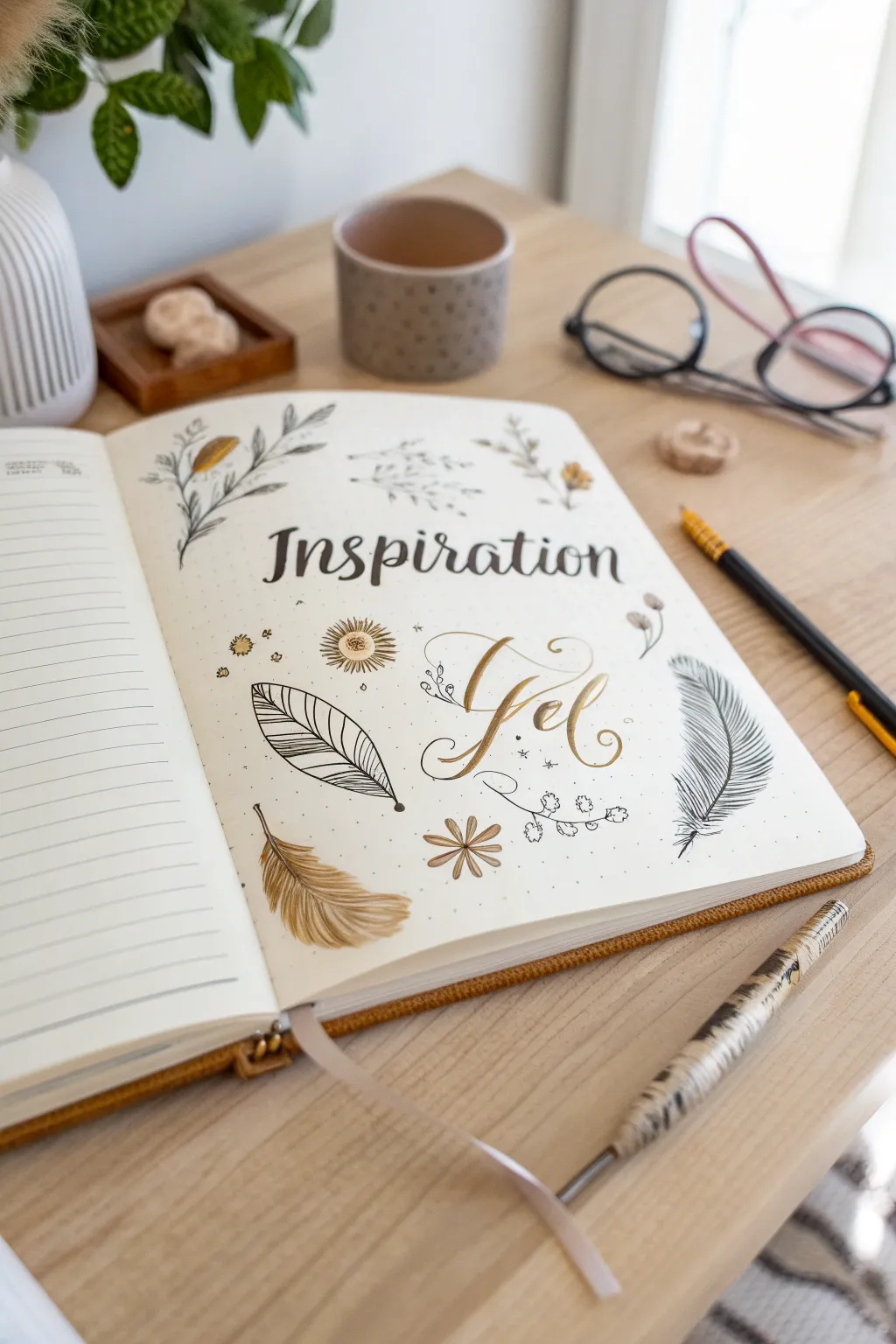 Transform your thoughts into artful affirmations with inspiring hand-lettered quotes. #DoodleDelight #InspiringWords
