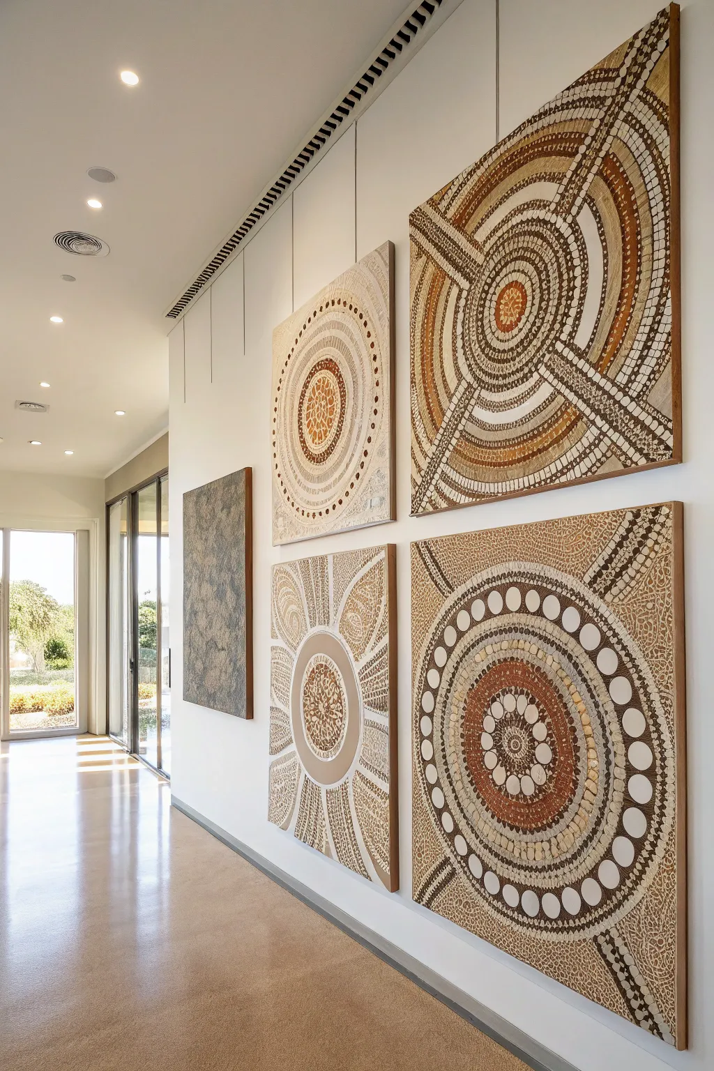 Elevate your space with the timeless allure of dot painting art.