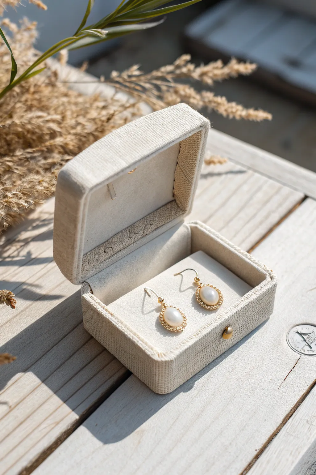 Elevate your earring presentation with the timeless elegance of magnetic closure boxes.