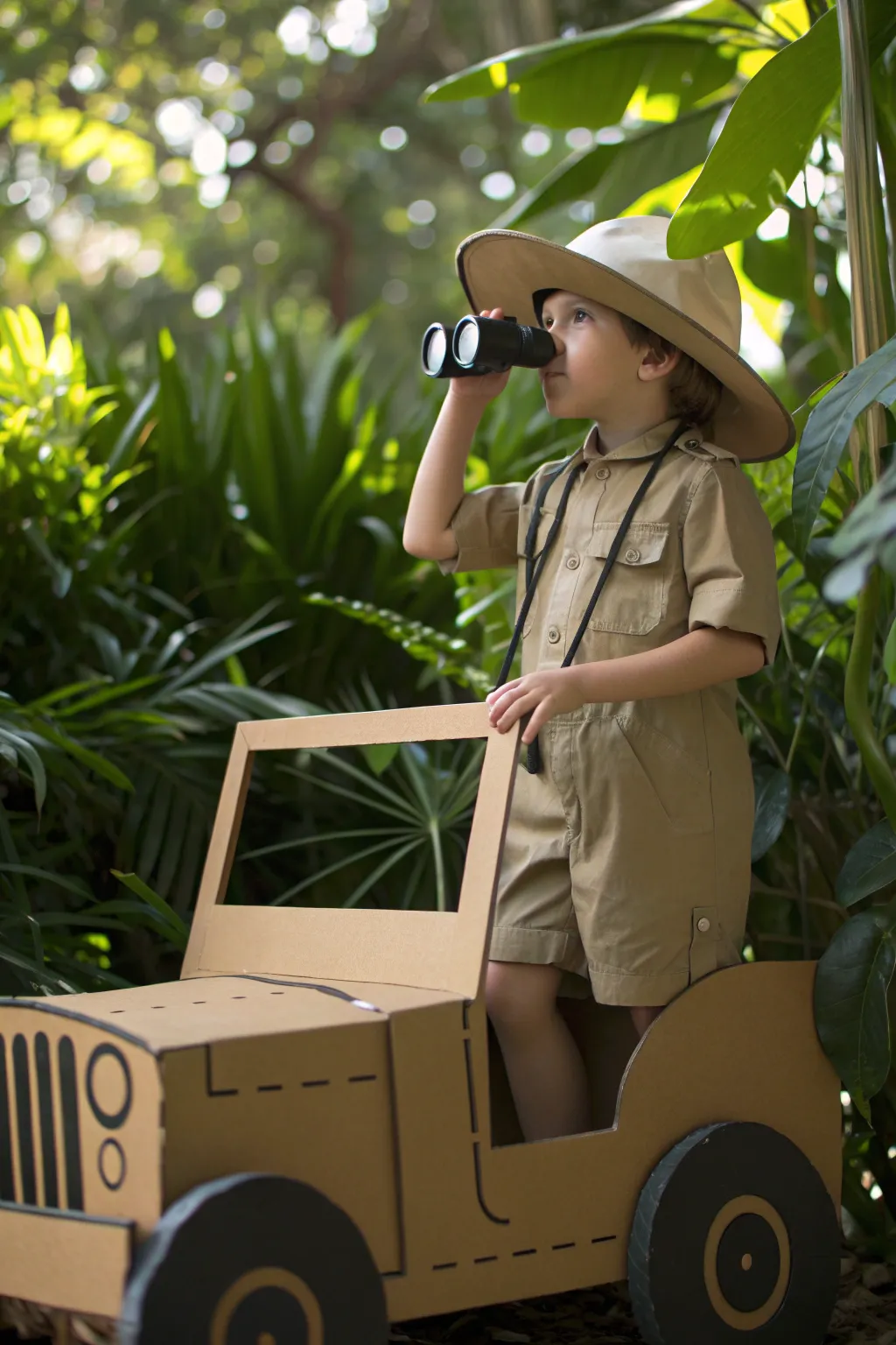 Adventure Awaits: Easy DIY Jungle Safari Costume for Boys!