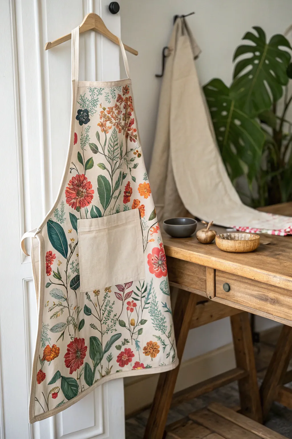 Celebrate Mom's style with a handcrafted reversible apron—where Scandinavian simplicity meets boho charm!