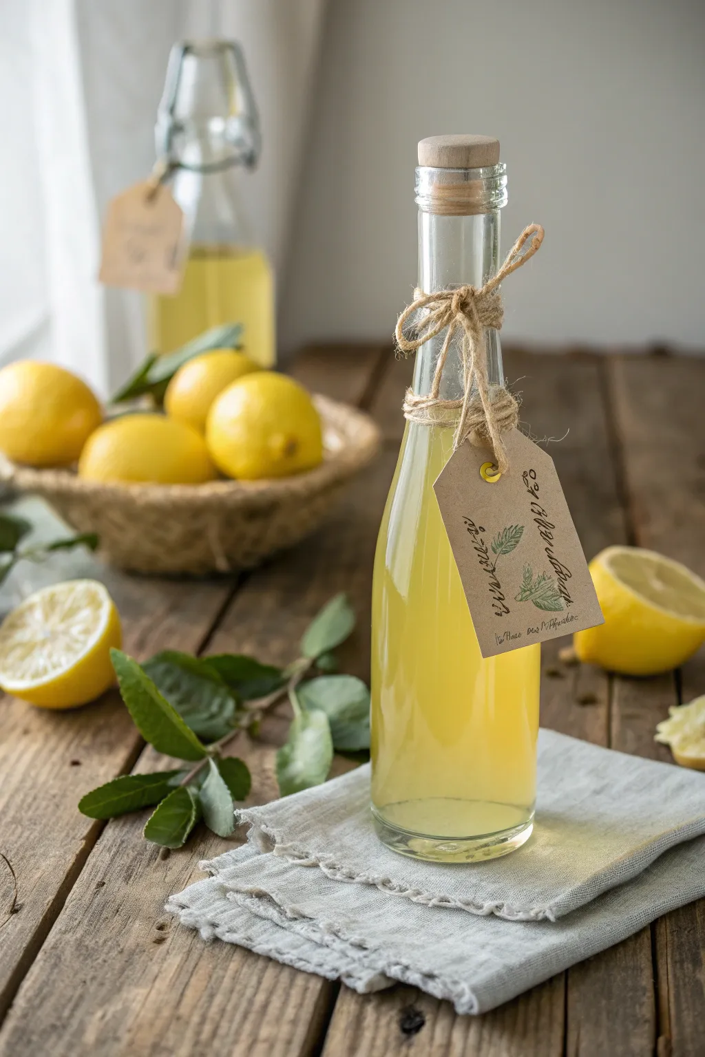 Gift a taste of sunshine with homemade limoncello – a simple yet sophisticated treat.