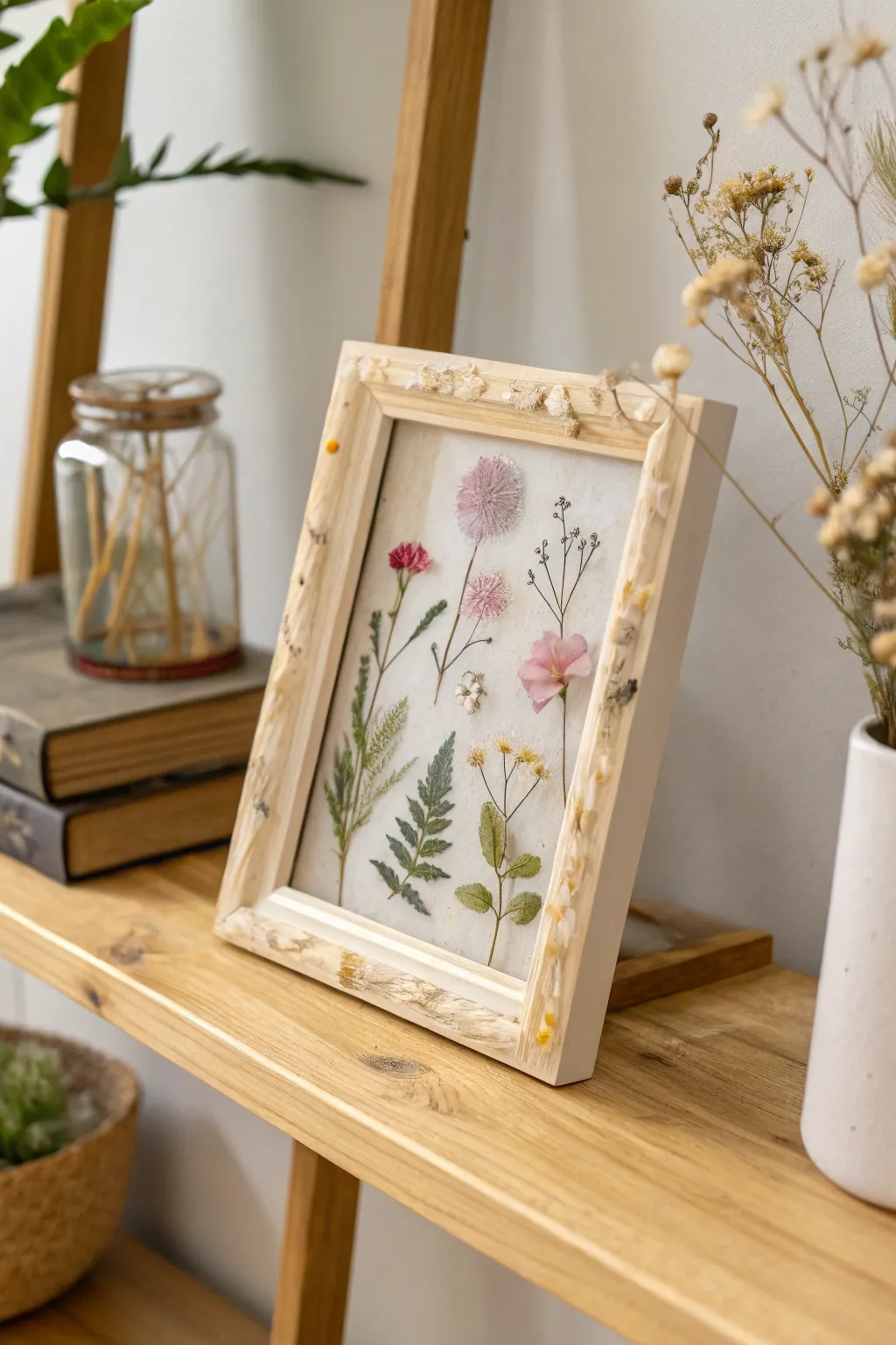 Capture cherished moments with a touch of natural elegance. 🌿✨ #ResinCrafts #MinimalistDecor