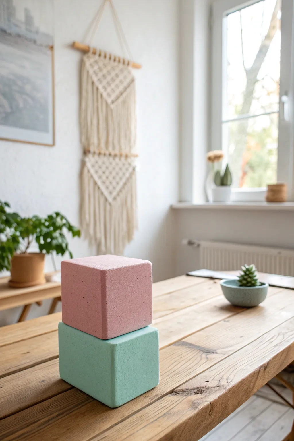 Master the art of balance with these charming foam blocks. How steady is your hand?