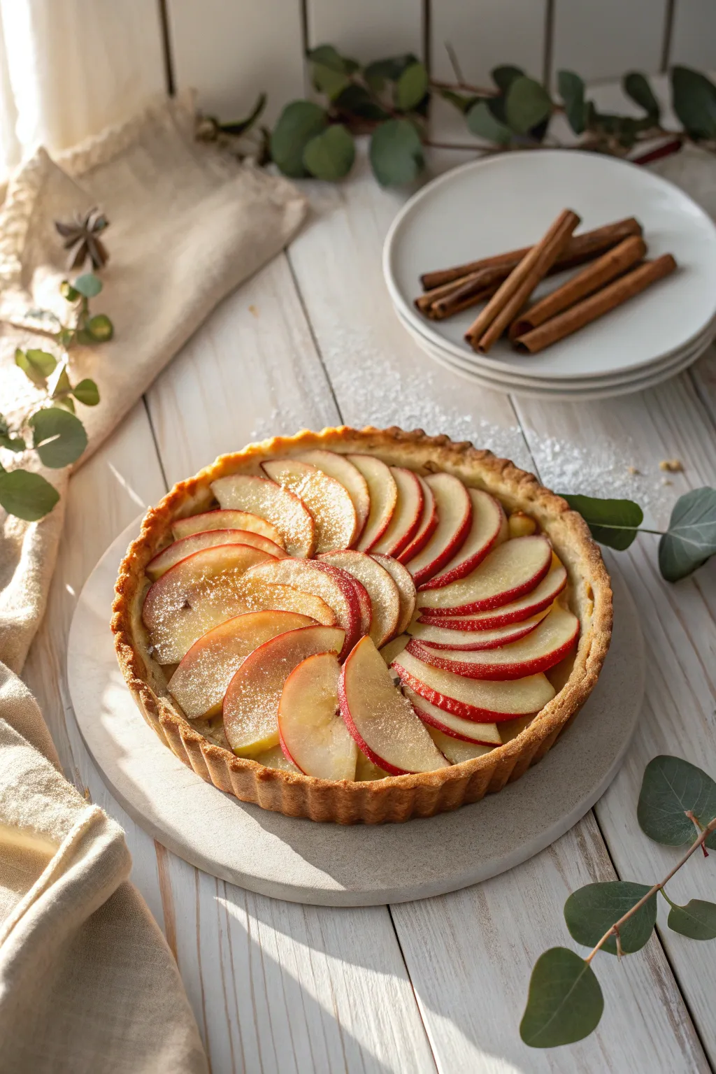 Embrace the warmth of fall with a spiced autumn tart that’s as beautiful as it is delicious.