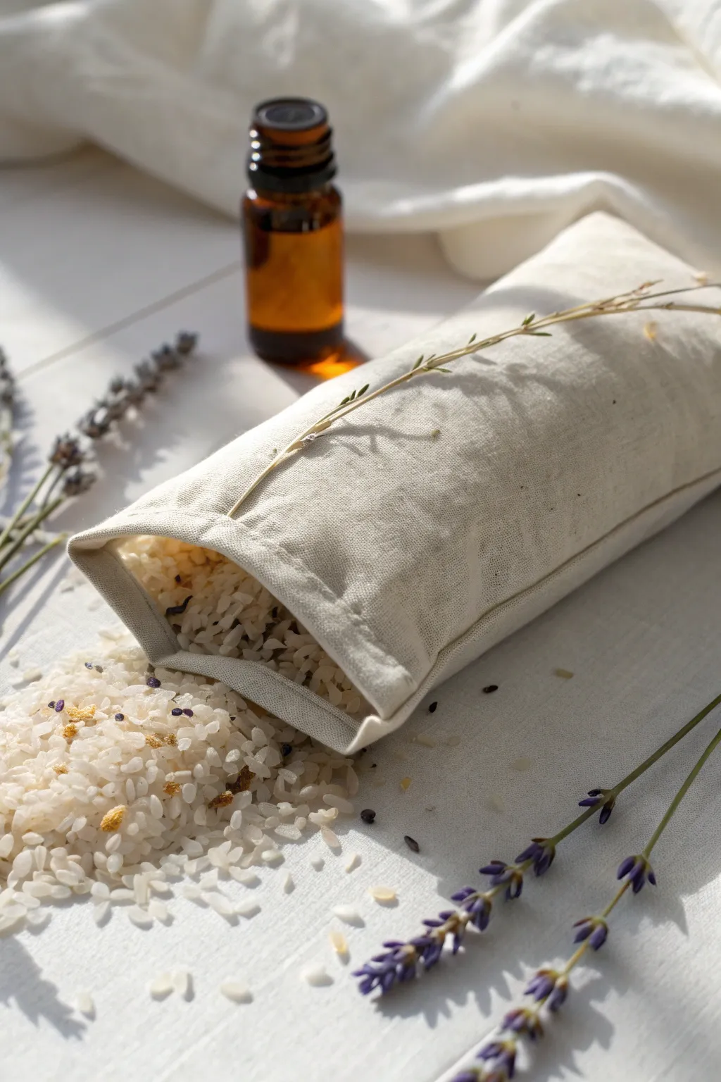 Embrace serenity with a handmade aromatherapy eye pillow—your perfect companion for ultimate relaxation.
