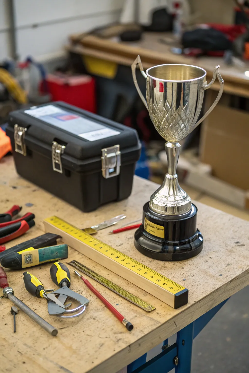 A DIY hero trophy for the fix-it master in your life.