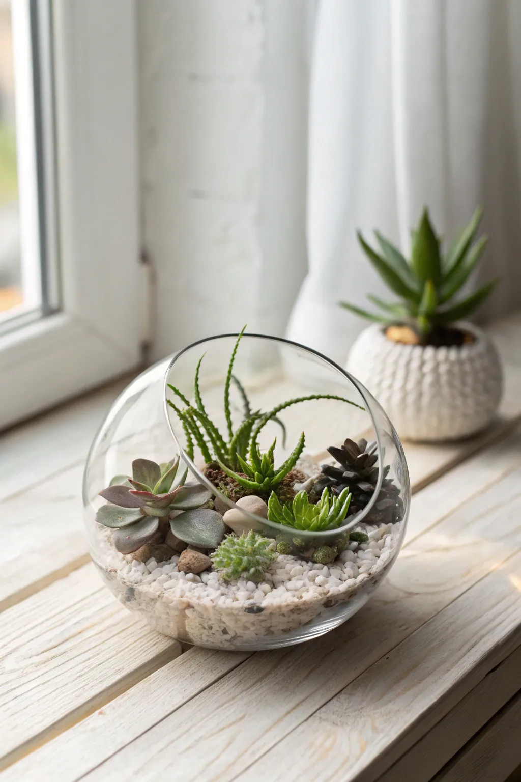 Create your own slice of nature with these charming terrariums—perfect for Galentine's Day crafts!