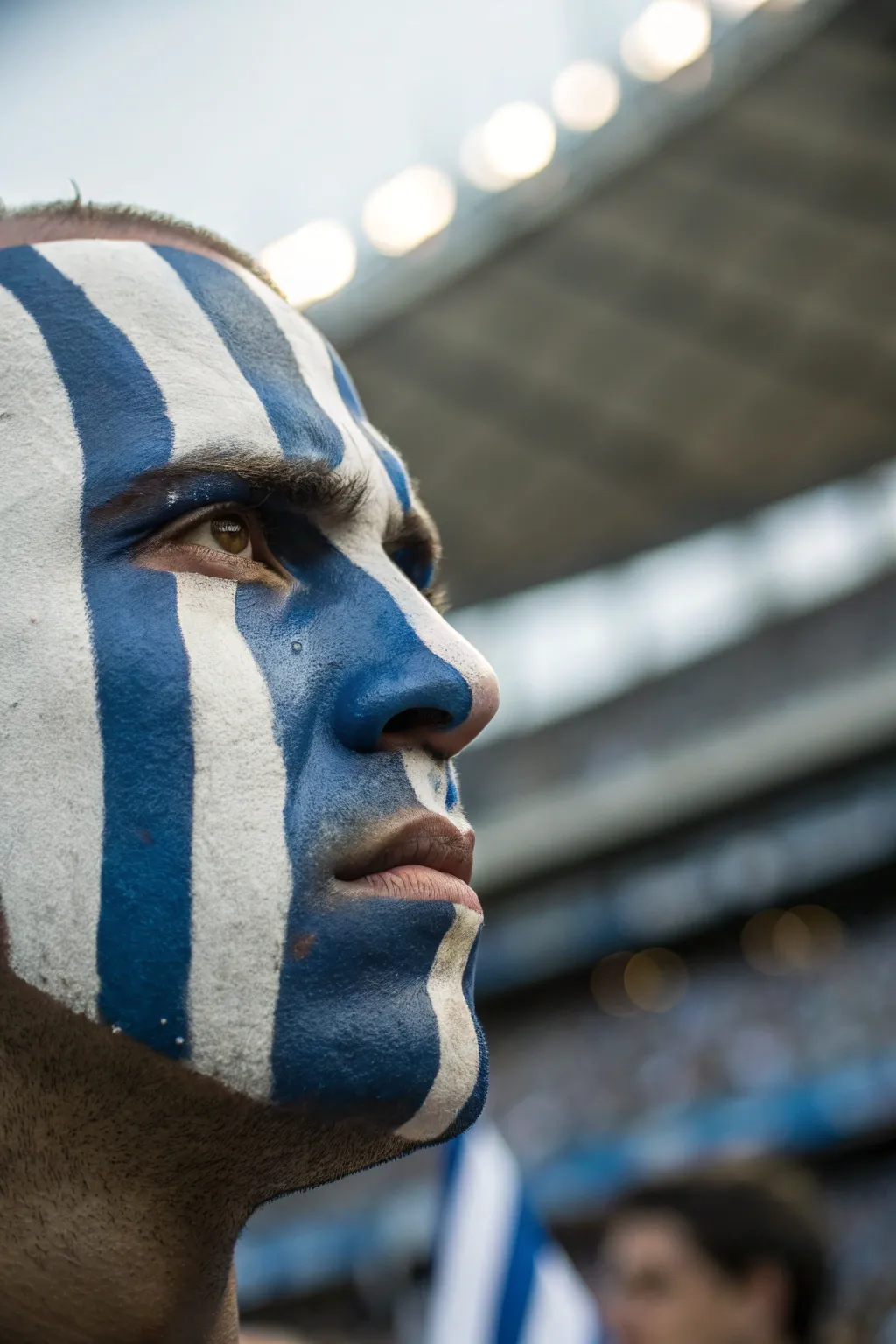 Stand out on game day with striking diagonal stripes that turn heads!