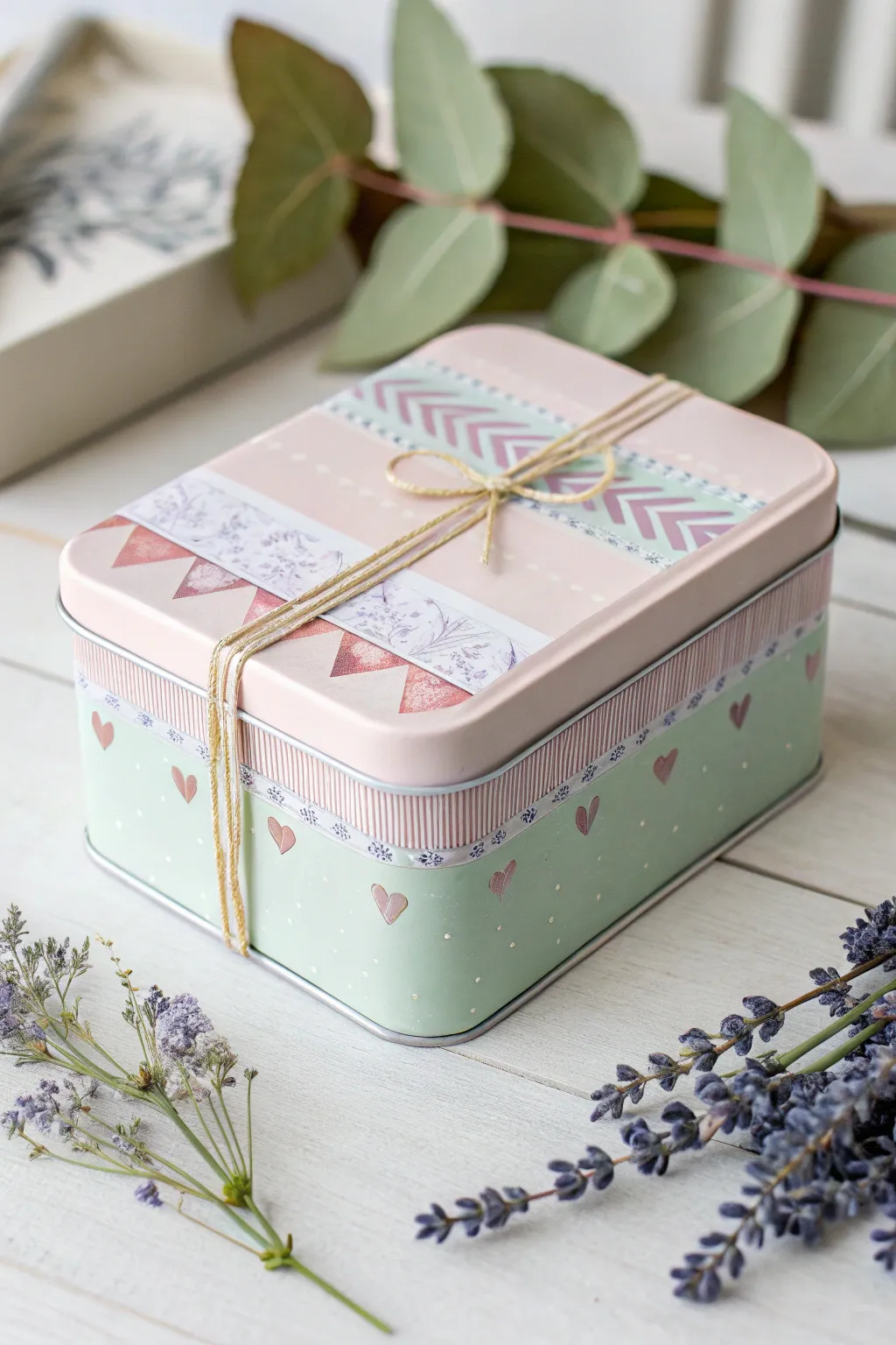 Transform a simple candy tin into a stunning gift card box with a touch of Scandinavian minimalism and boho charm.