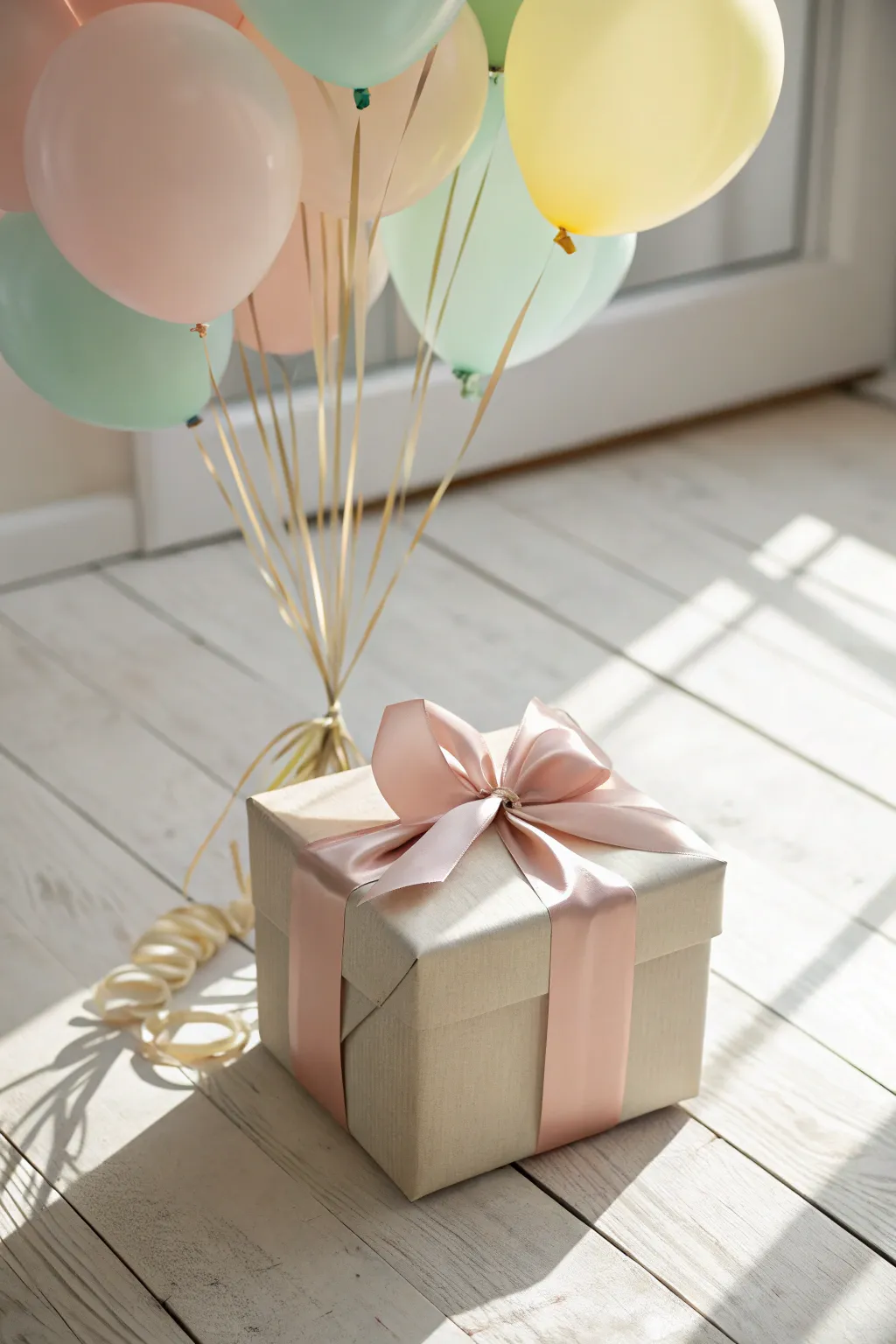 Add a whimsical twist to your gift wrapping with a playful balloon bow!