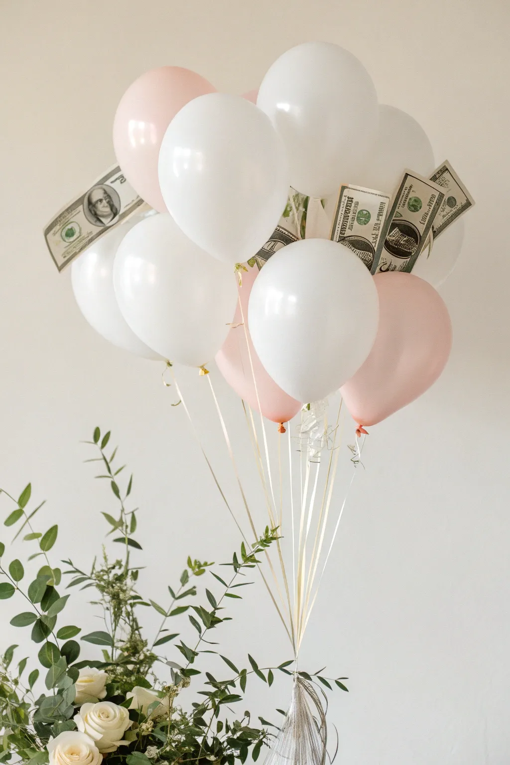 Elevate your gift-giving with a whimsical Money Balloon Bouquet – the perfect blend of surprise and elegance.