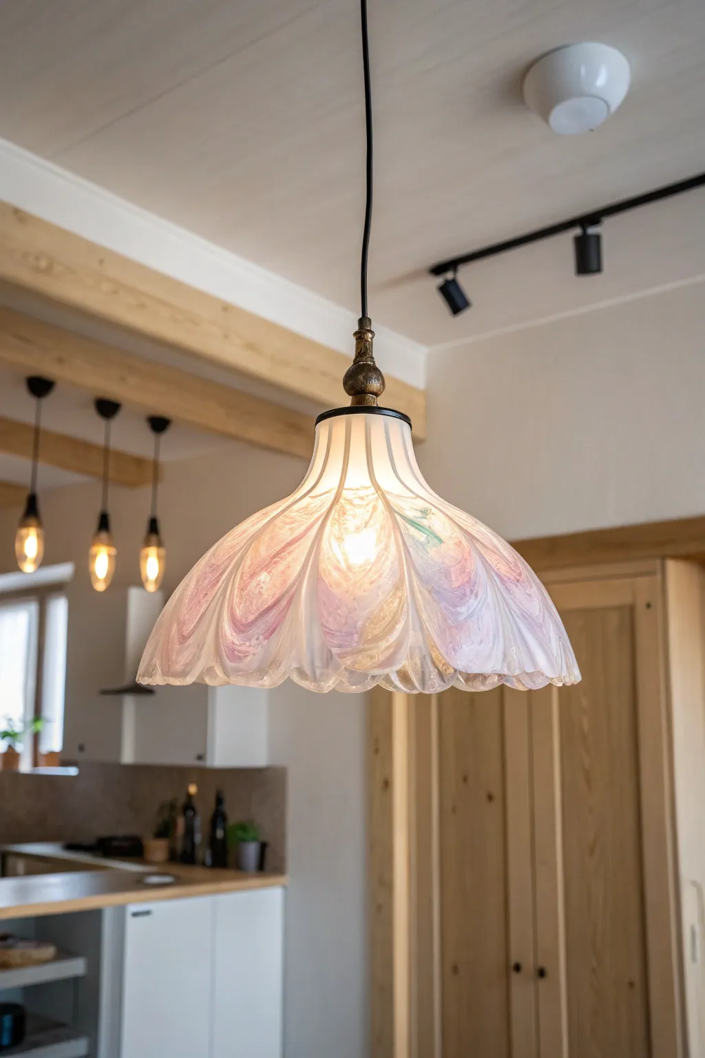 Illuminate your space with the magical glow of a resin lampshade.
