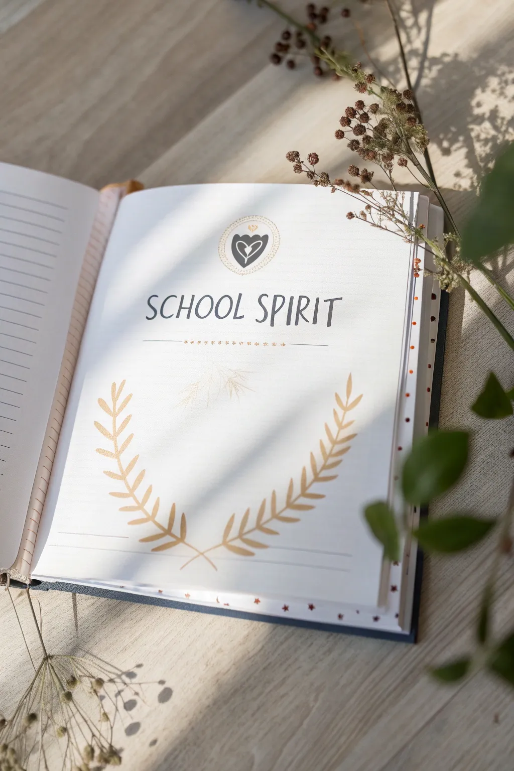 Capture the spirit of your alma mater with a page dedicated to memories and pride.