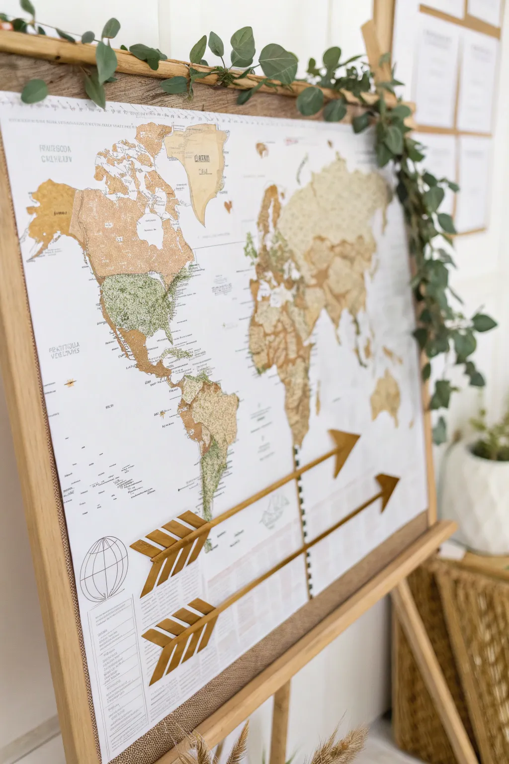 Embark on new adventures with this chic travel-themed graduation board!