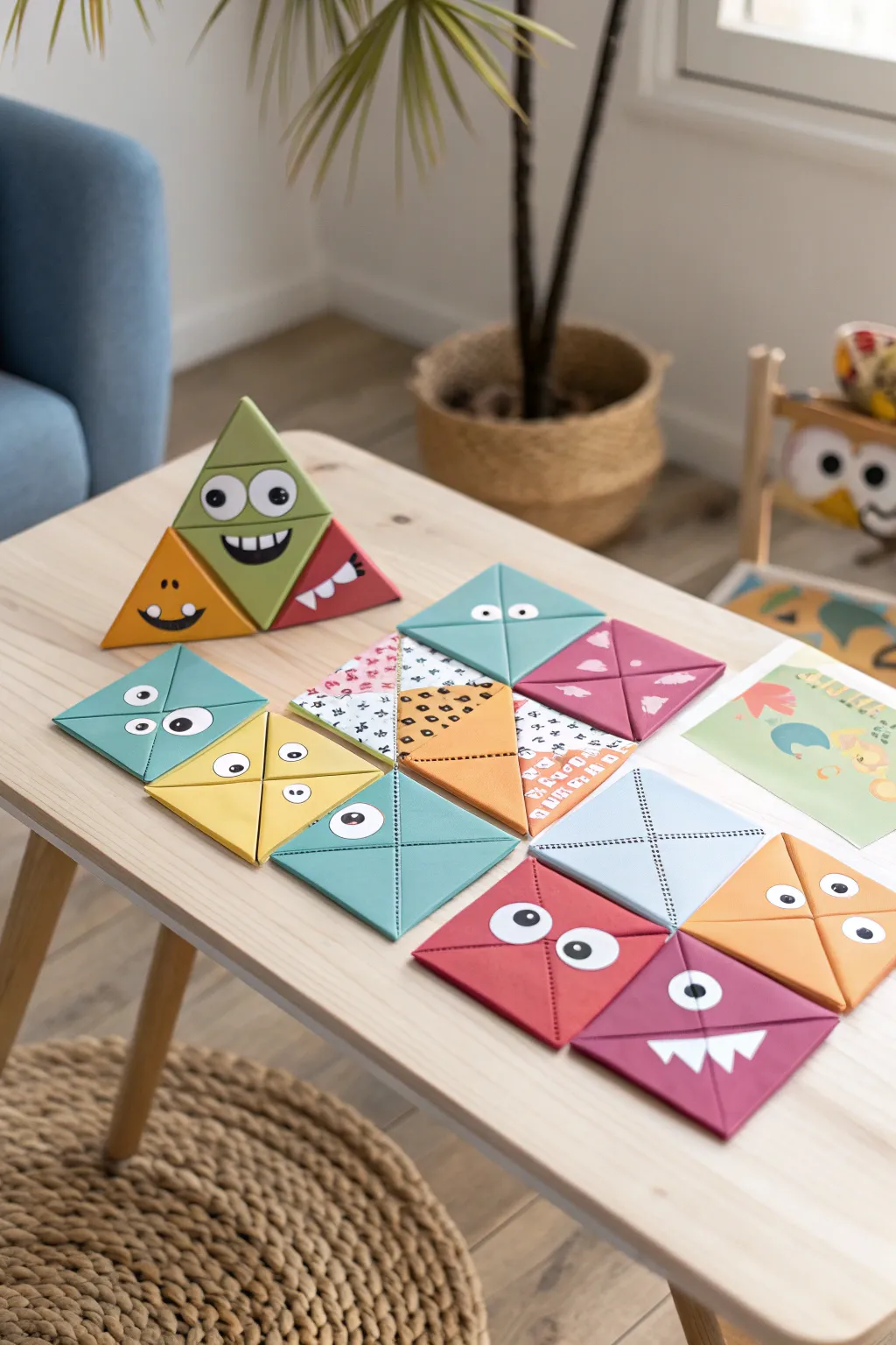 Unleash creativity with playful shape monsters, perfect for a fun and educational Halloween classroom craft!
