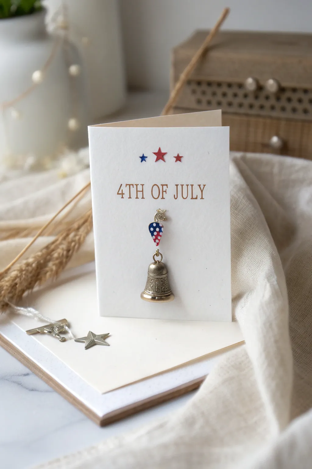 Celebrate Independence with a touch of history and craftsmanship. #Handmade4thofJuly