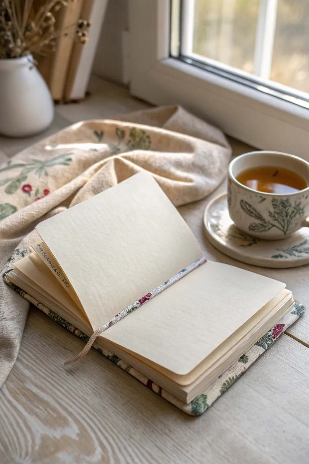 Elevate your desk with a touch of handmade elegance – perfect for capturing your thoughts in style.