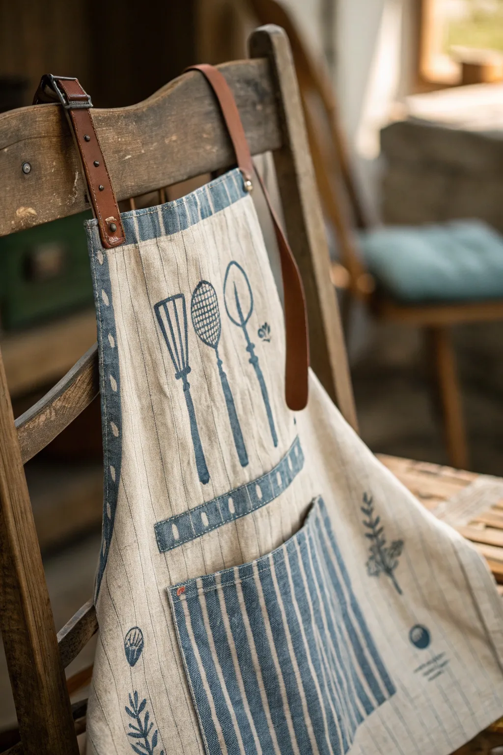 Embrace nostalgia this Father's Day with a retro-inspired apron that adds a touch of vintage charm.